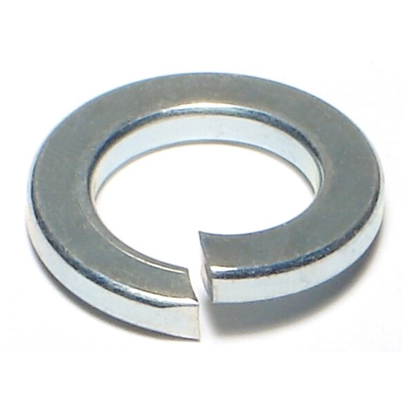 Midwest Fastener Split Lock Washer, For Screw Size 12 mm Steel, Zinc Plated Finish, 30 PK 73708 - main